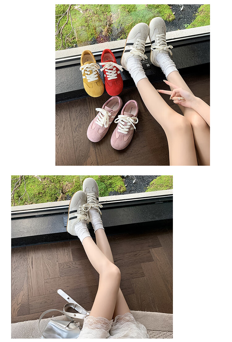 La Chapelle Women's Shoes, Versatile Breathable Mesh Casual Sneakers for Women - 2219 Beige Gray Black, Size 39 8