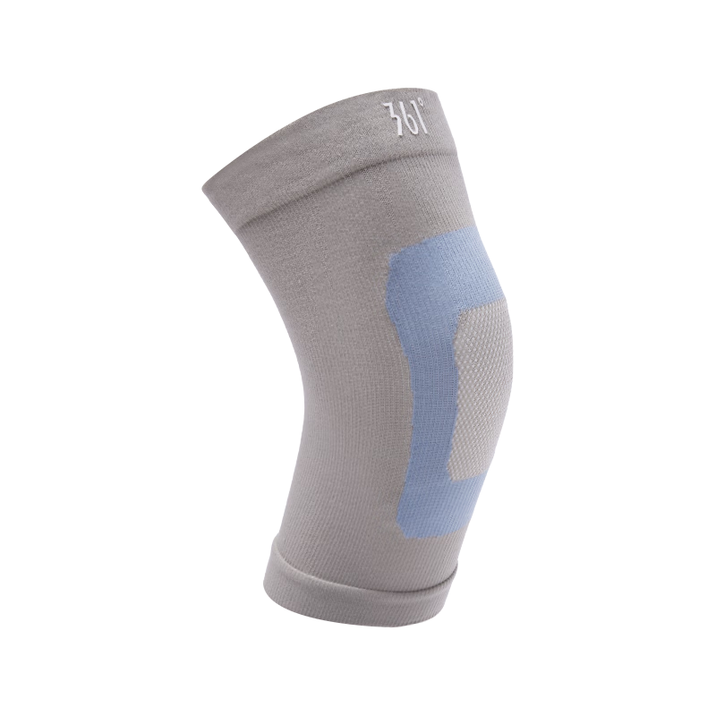 361° Knee Brace Thin Summer Style for Men And Women, Air-Conditioned Room Cold Protection, Warmth, Arthritis, Sports Knee Support Sleeve, Gray XL