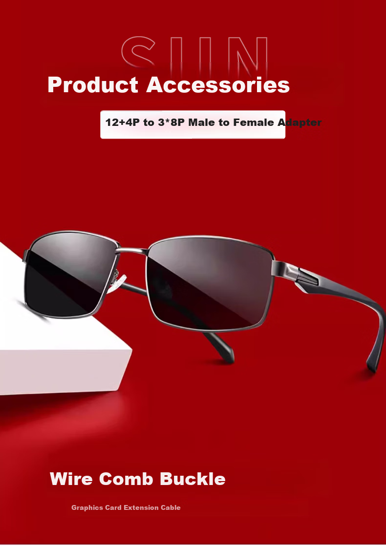 Chuangguo 2026 New Polarized Sunglasses for Men, UV Protection, Anti-Glare, Driving Glasses for Nearsightedness, High-Definition Sunglasses 9