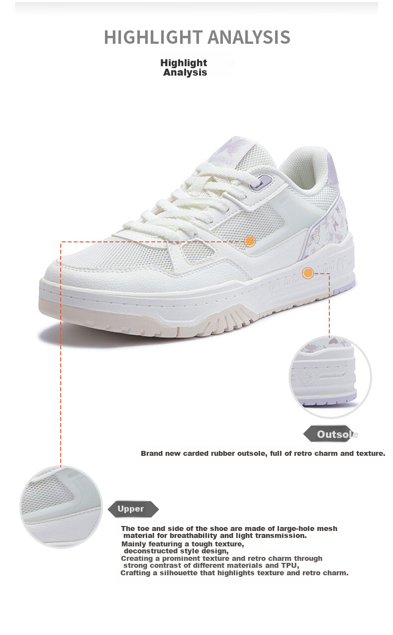 361° Women's Winter Cloud Journey 2 Mesh Breathable Flat Casual Sneakers 682516624-3 18