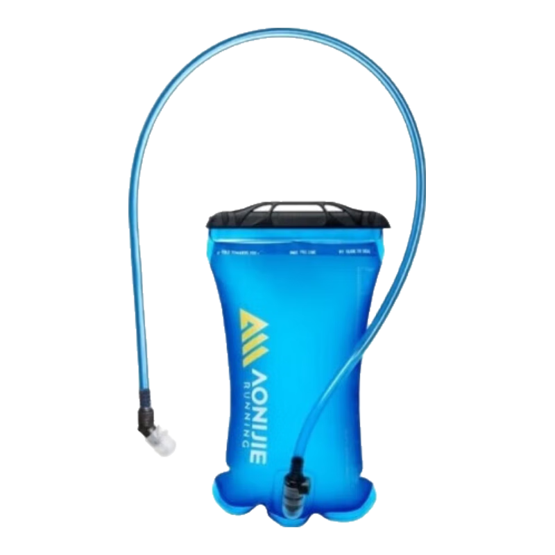 AONIJIE Hydration Bladder, Outdoor Sports Hiking Soft Water Bottle, Foldable Water Bag, Portable Drinking Bladder for Trekking, Off-Road Cycling, Running, 2L Capacity