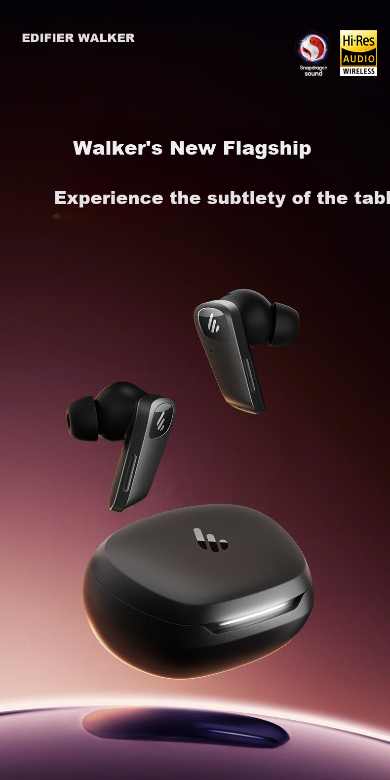 EDIFIER [Digital Multi-Year Recommendation] NeoBuds Planar True Wireless Active Noise Cancelling Bluetooth Earphones, Compatible with Apple, Huawei, Xiaomi, OPPO Phones 1