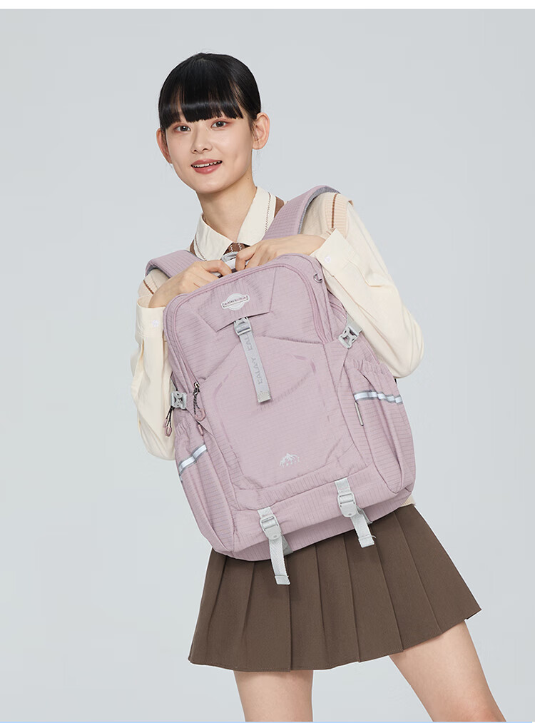 KALA·Y Middle School Student Backpack, Large Capacity, Lightweight, Casual Outdoor Backpack, Stylish And Attractive Unisex Shoulder Bag for Travel 2