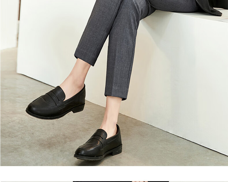 Langsha Women's Spring Summer Thin Suit Pants Pencil Pants Cigarette Pants Professional Workwear Commuter Casual Trousers 3