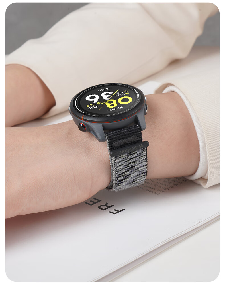Watchbond [Over 500,000 Sold] Compatible with Huawei Watch PACE4/3/GT6/GT5/GT6Pro Watch Band Nylon Watch5 Strap GT4 Velcro 4pro Sports Wristband 13