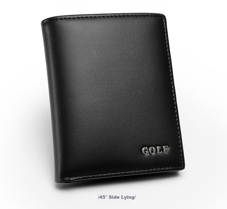 GOLF Men's Wallet, Vertical Style, Soft Leather Billfold, Multi-Card Slots, Bank Card Holder, Business Casual, Lightweight Coin Purse, Gift Box Packaging 13