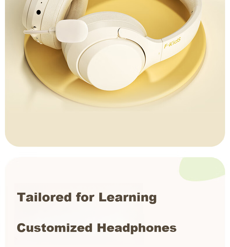 IKF Fkids H2 Over-Ear Bluetooth Wireless Headphones, Professional Recitation And Memorization Headphones, Immersive Student Online Class English Exam Learning And Memorization Specialized 29