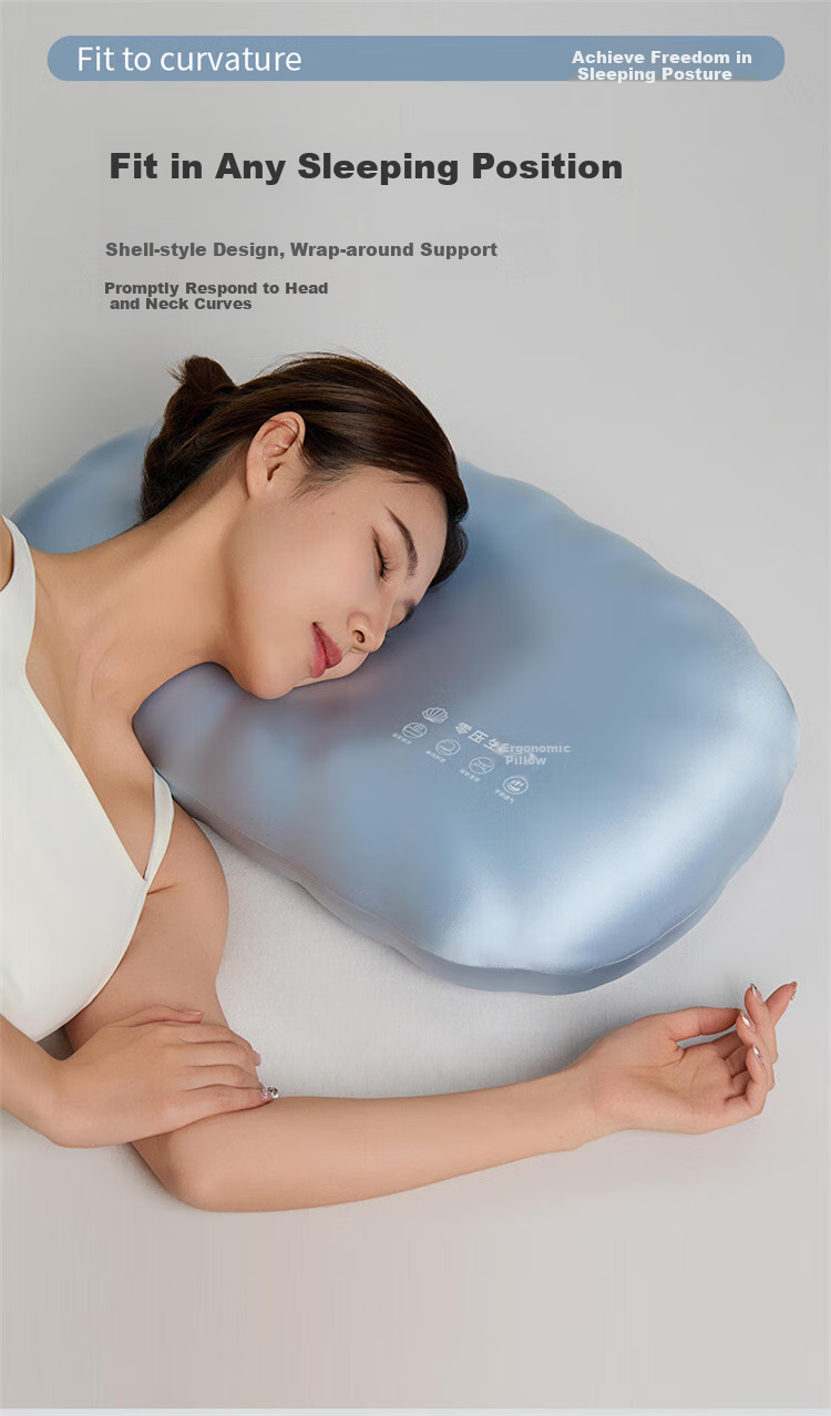 YUZHAOLIN Memory Foam Pillow, Cervical Pillow Core, Deep Sleep Care, Slow Rebound, Specialized Memory Foam Pillow Core for Sleeping 4