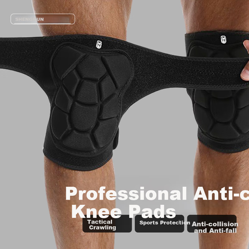 Shengkun Military Training New Recruit Sports Knee Pads, Anti-Collision Pre-Training Protective Gear, Modular Protective Equipment Set Including Knee And Elbow Pads, Tactical Crawling