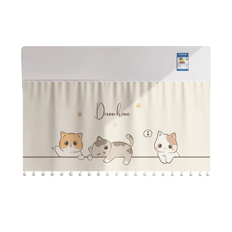 Lelandi Air Conditioner Anti-Direct Blowing Windshield Soft Wind Curtain for Pregnant Women, Postpartum, Infants, No Drilling Required Wall-Mounted Universal Wind Shield Dream Home Universal 1-1.5 HP L8251