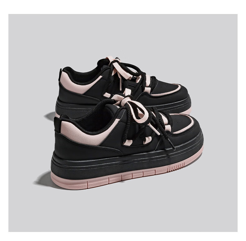 Global Unique Lemon Yellow Women's Sneakers 2026 Spring New Thick Sole Casual Shoes 8