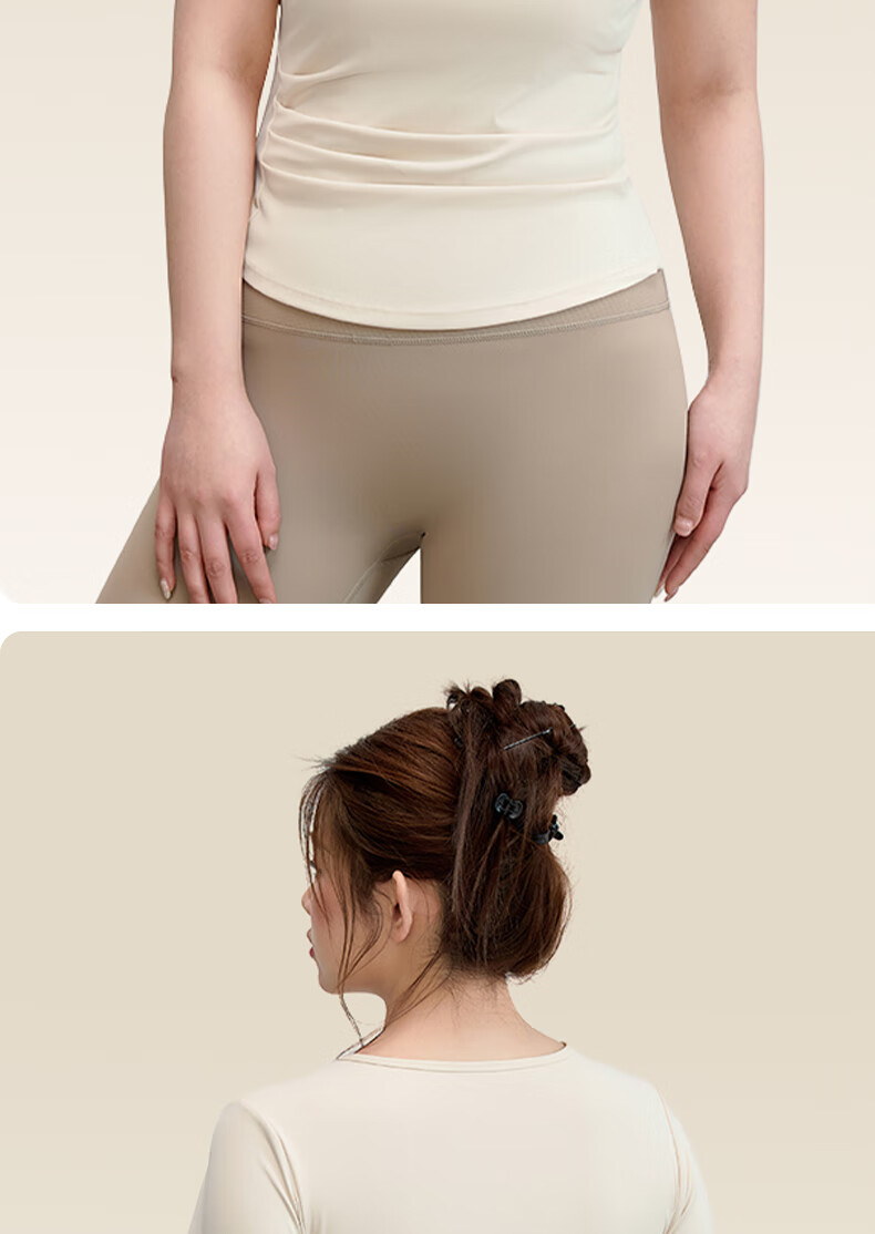 XUEXIMAN Plus Size Women's Yoga Short Sleeve Quick-Dry Sports T-Shirt Slim Running Top Pilates Training Fitness Wear 15