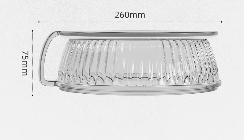 JiaDu Microwave Splash-Proof Cover High-Temperature Resistant Plastic Bowl Lid Household Oil-Proof Microwave Heating Cover Special Heat Dish Cover 28