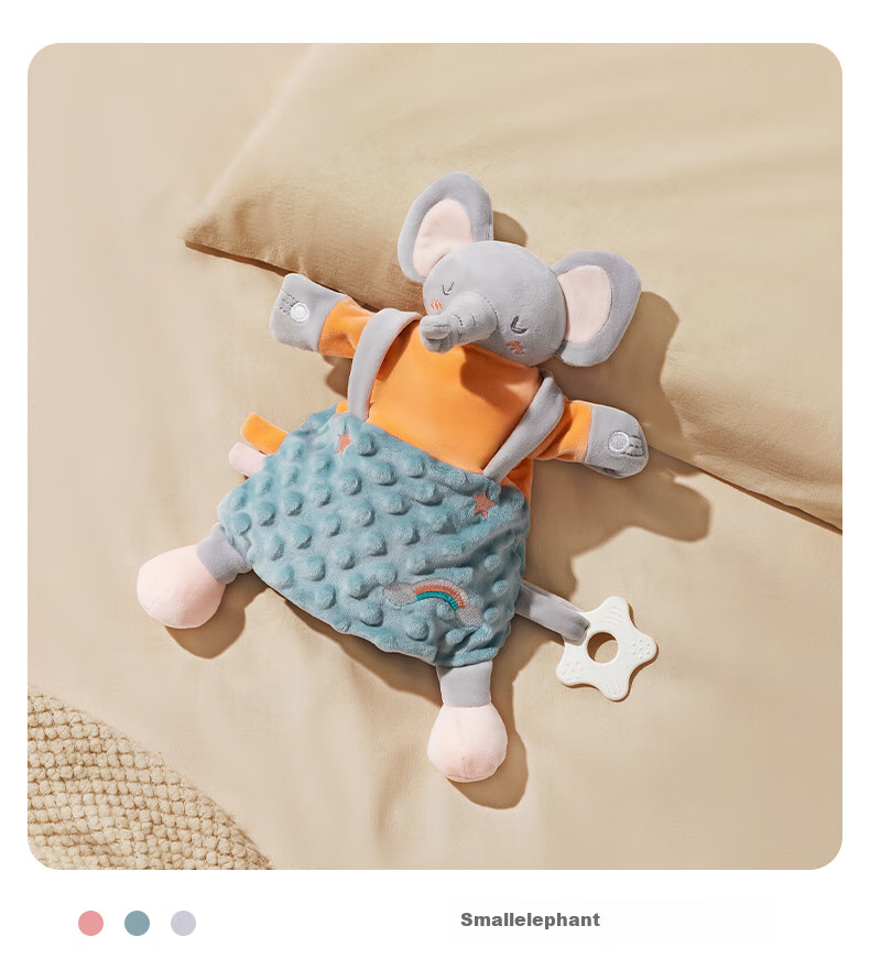 Beitaisi Comforting Doll Sleep Aid, Baby Soothing Blanket, Sleep-Inducing Toy, Edible And Chewable, Fox Blansu 31
