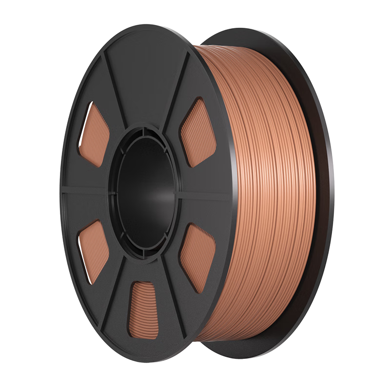 CMYKSUPPLIES 3D Printing Filament PETG 1.75mm Compatible with Tuozhu, Chuangxiang Sanwei, Duoluke, Fuzhi, Jiguang Erwo 3D Printer Filament, Coffee Color, 1kg