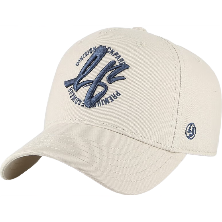 LACKPARD Men's Baseball Cap, Spring And Summer Hard-Top Visor Hat, Sun Protection Cap, All-Season Outdoor Couple's Hat, Adjustable, Stone Color