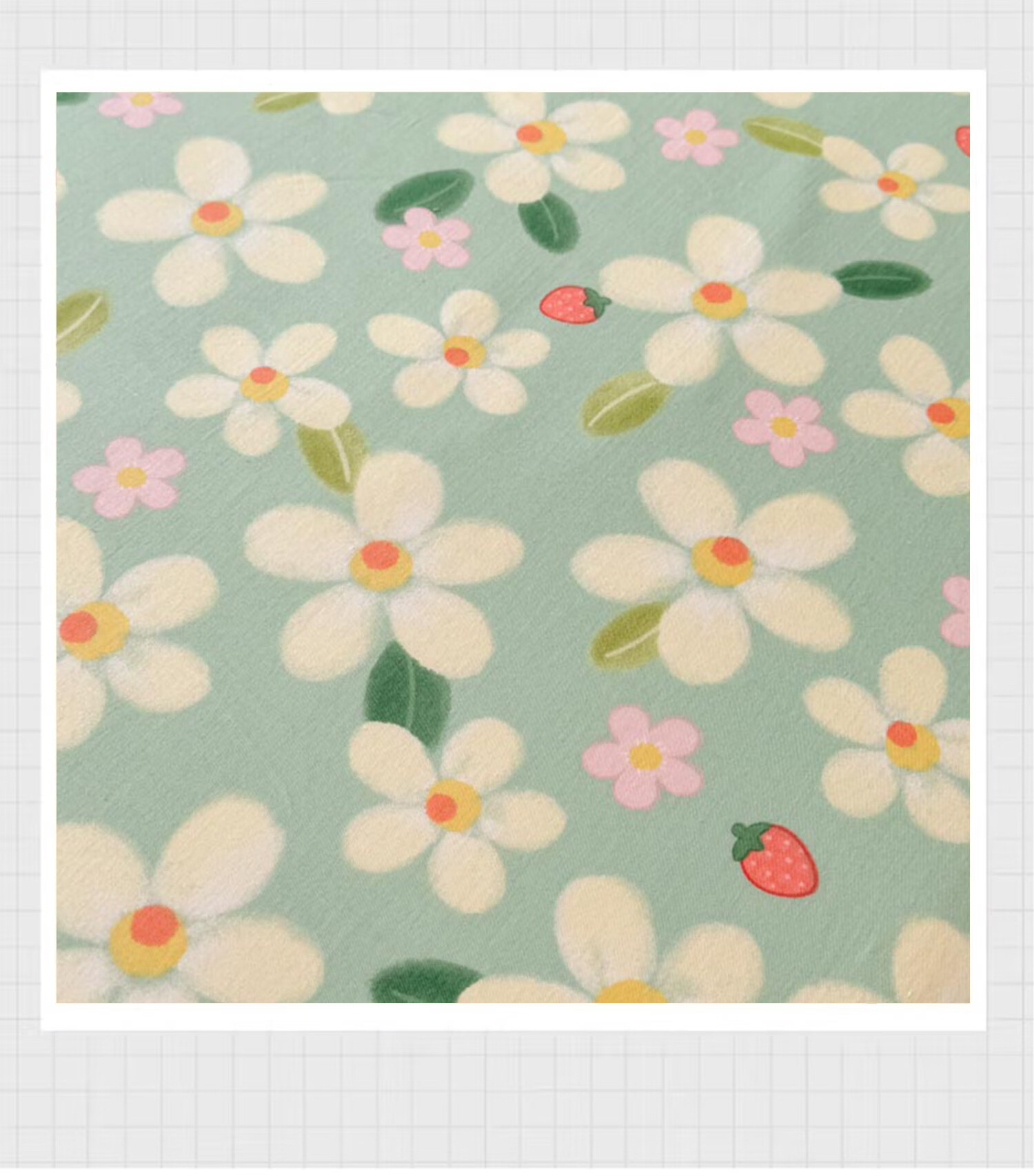 SOMERELLE 100% Cotton Printed Bed Skirt Thickened Lace Princess Style Bed Cover Single Piece 180*200cm 10