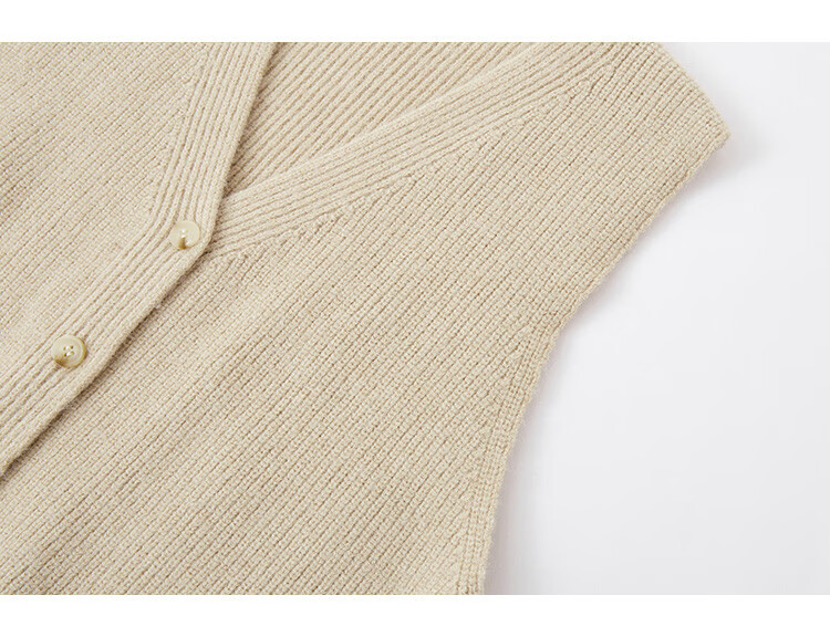 Dme [Daily Commute Knitted Vest] Spring V-Neck Basic Versatile Sleeveless Knit Top for Wome 13
