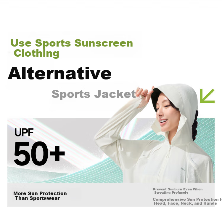 Beneunder Women's Sun Protection Clothing, Summer Ultra-Light Cool-Feeling Sun Protection Garment, Outdoor Sports Loose Jacket DS835 4
