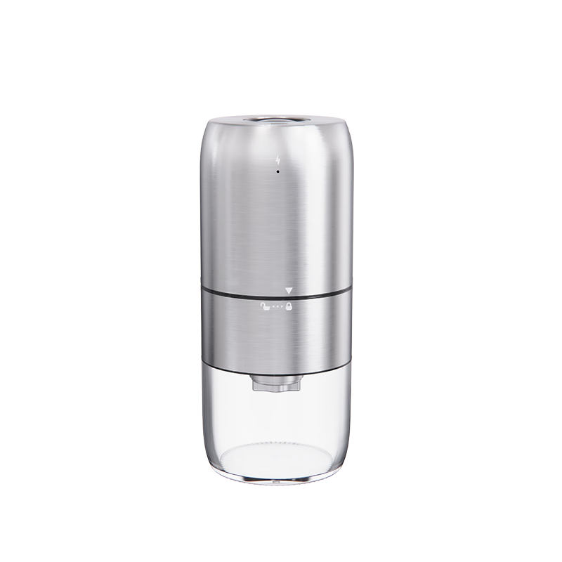 CLITON Electric Coffee Grinder, Hand-Cranked Coffee Bean Grinder, Portable Pour-Over Coffee Maker, Automatic Grinding Machine