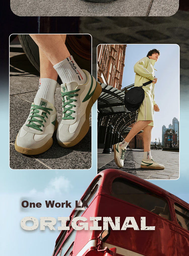 FILA Official Yang Mi Same Style Women's Shoes, PENGUIN Retro Sneakers, Penguin Shoes, Training Shoes, Casual Shoes 19