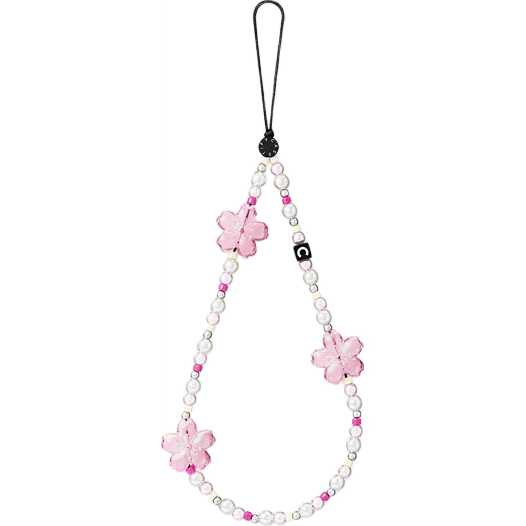 CASETIFY [New Release] Cherry Blossom Story Phone Lanyard Compatible with All IPhone Models Phone Accessory Strap Phone Chai