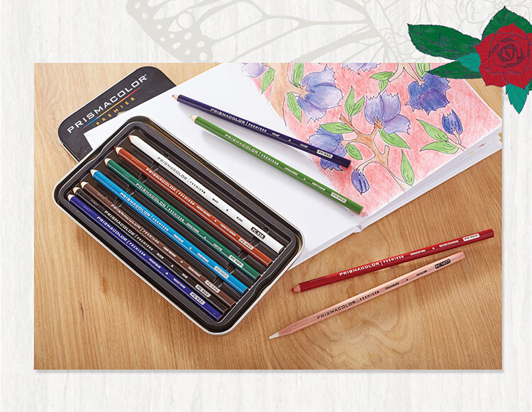 Thunder Horse Oil-Based Colored Pencils Frida Limited Edition Collaboration Set Gift Box (132 Colors + 20 Blind Box Pencils) Drawing Pencils Mother's Day Children's Day Gift 21