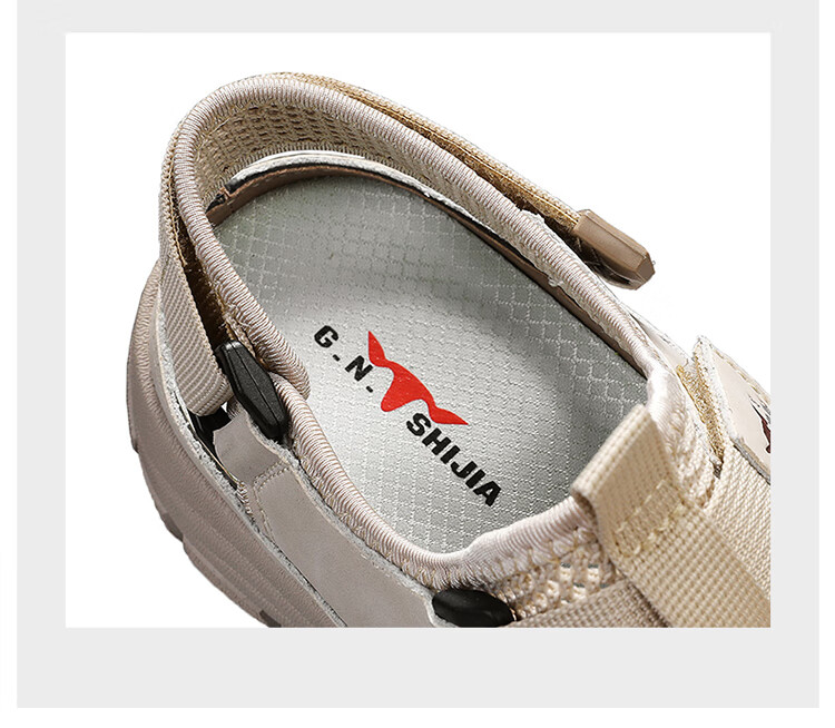 Bull Family Baotou Men's Summer Breathable Hollow Beach Sandals Outdoor Casual Sports Creek Shoes Men's Hole Shoes 12