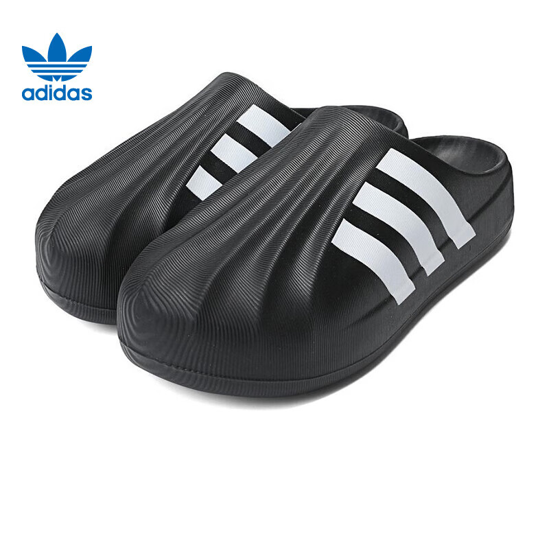 Adidas Trefoil Series, Unisex AdiFOM SUPERSTAR MULE Slippers, IG8277, Black, Size 37