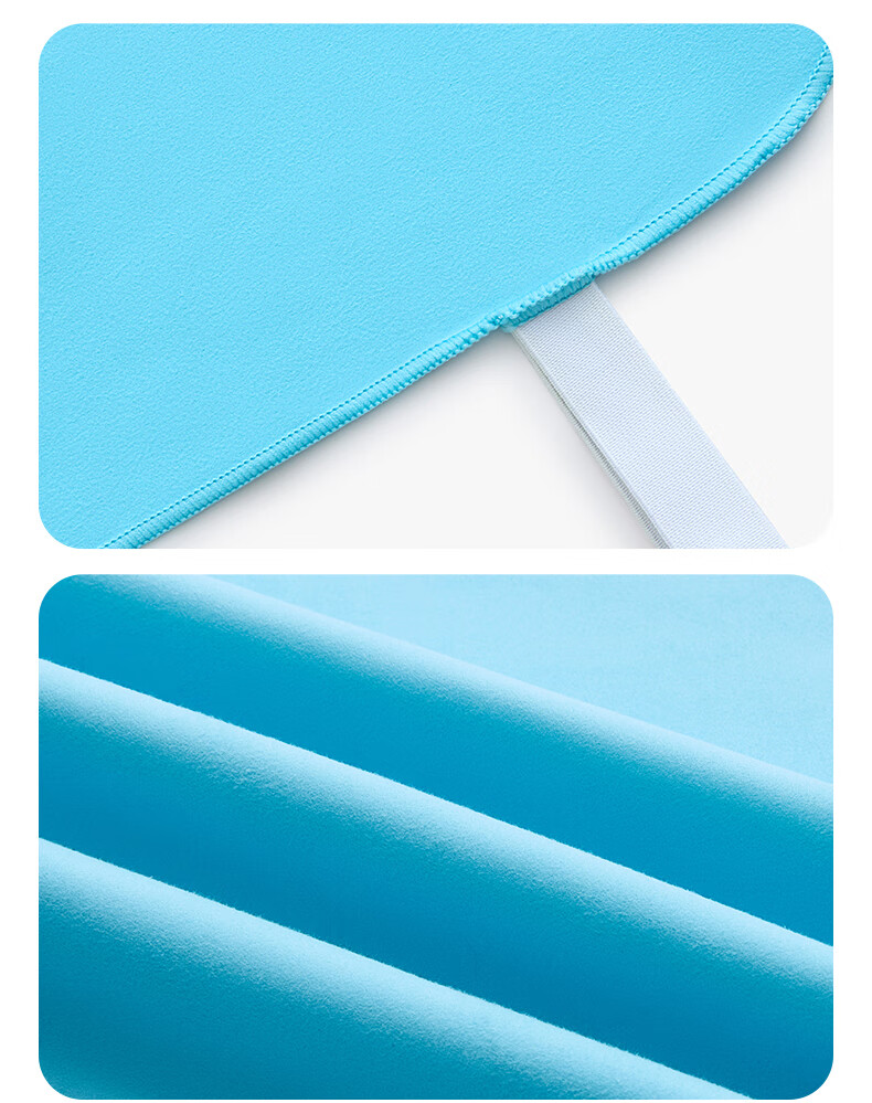ANTA Bath Towel, Quick-Drying, Absorbent, for Adults And Children, Men And Women, Swimming Towel, Sports Beach Hot Spring Towel, Mercury Blue 5