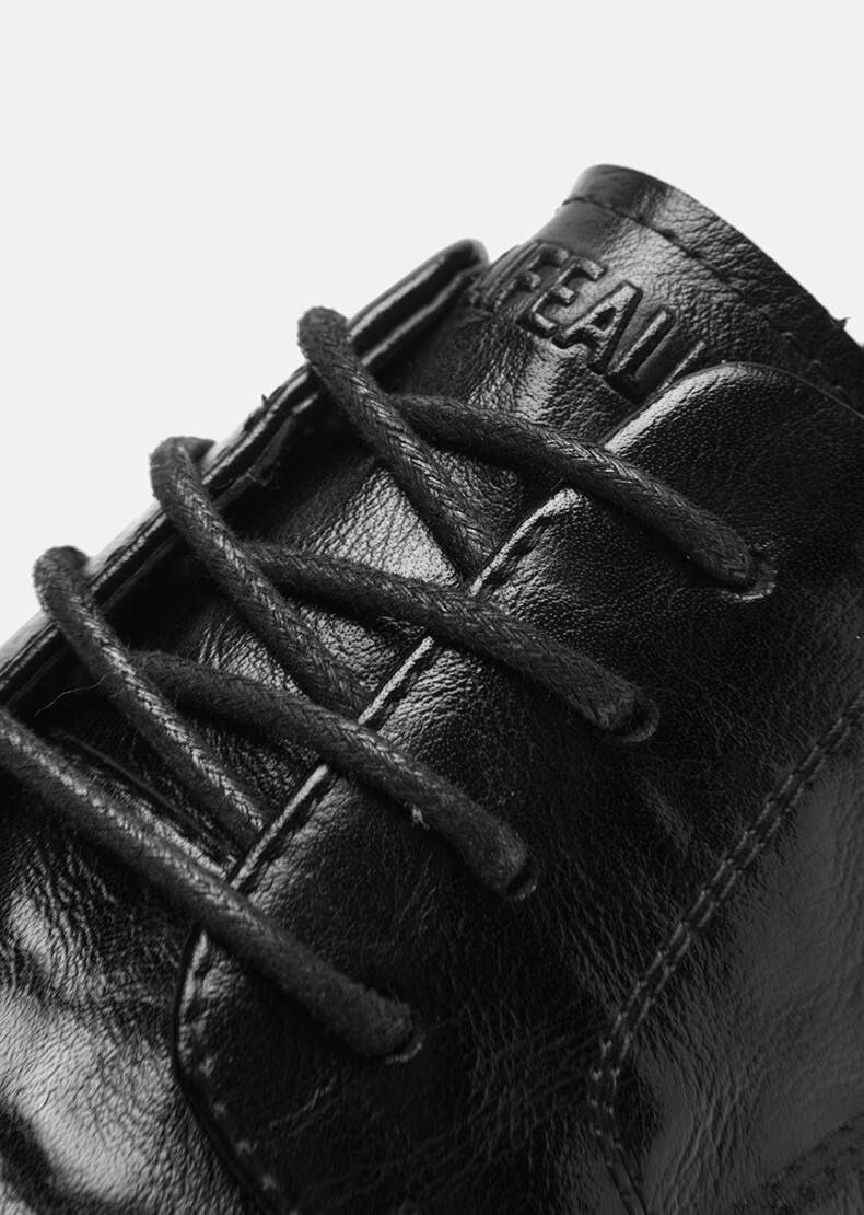 HLA Men's Classic Durable Casual Retro Derby Shoes HAAPXM1EBI073 Black Size 40 18