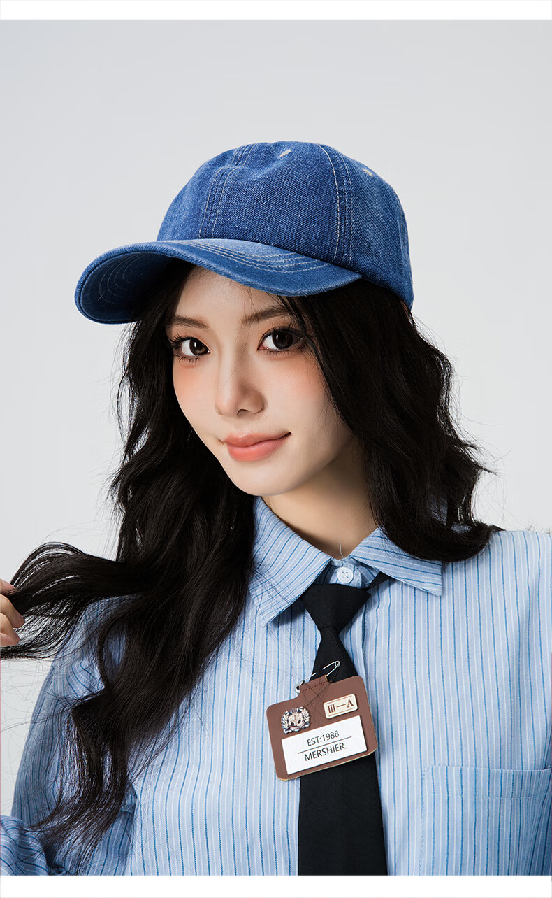 MMOPTOP Washable Baseball Cap for Men And Women with Wide Brim, Face-Slimming Effect, Large Size Hat for Sun Protectio 10