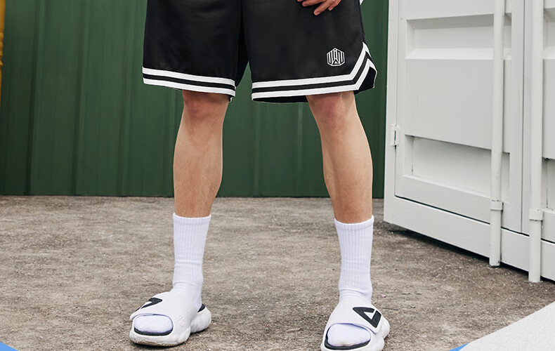 PEAK Men's Shorts, Summer Breathable Casual Versatile Basketball Pants, Professional Competition Training Cultural Sports Pants for Men DF342231 2