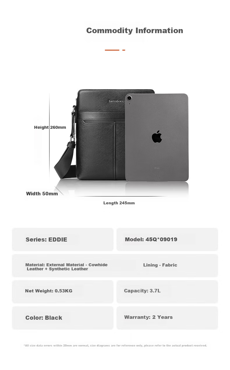 Xinxiuli Men's Multifunctional Shoulder Crossbody Bag, Fashionable Large Capacity Travel Messenger Bag, Birthday Gift, 45Q 7