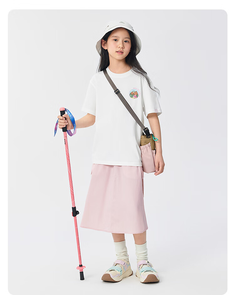 Balabala Girls' Skirt 2025 Summer Quick-Dry Cool Feeling Pleated Skirt [Mall Same Style] 202225112005 16