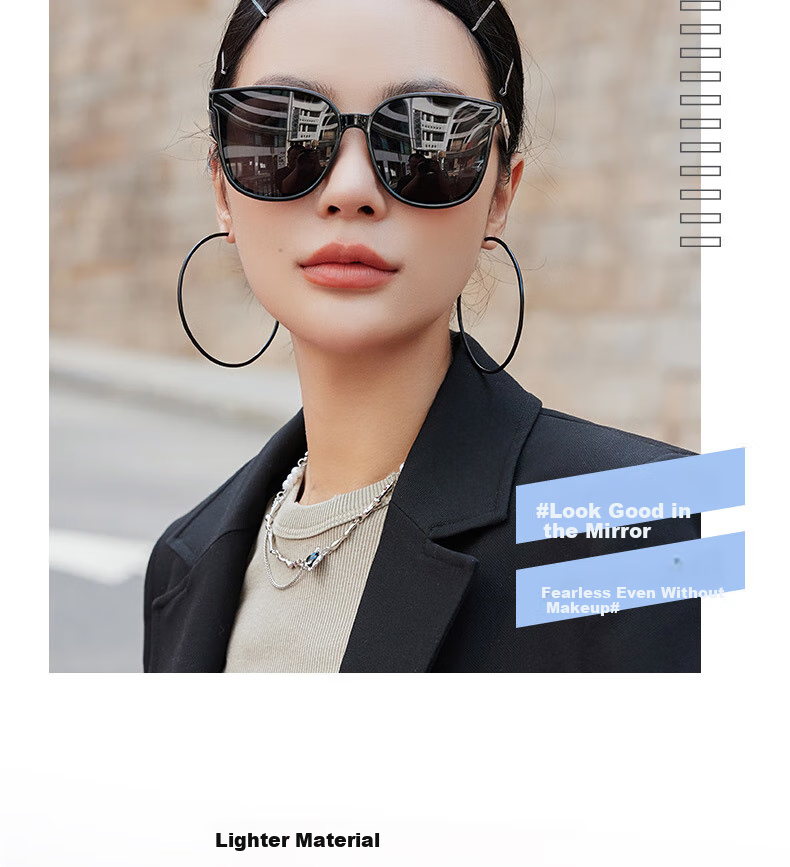 Boshide Sunglasses, Driving-Specific Sunglasses for Men, Fashionable And Stylish Sunglasses, Black Frame with Gray Lenses 6
