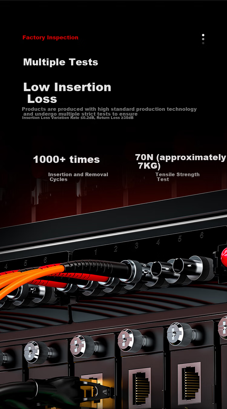 Shengwei Engineering Telecom-Grade Fiber Optic Patch Cable LC-ST Multi-Mode Dual-Core 3 Meters 62.5/125 Low Smoke Zero Halogen Environmentally Friendly Outer Sheath Transceiver Pigtail FMC-206 5
