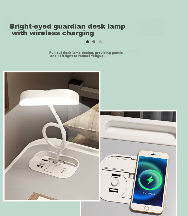 XIAOJIANGCAI Multifunctional Small Table Bedside Desk Computer Desk Bedside Study Table Folding Table T-Shaped Legs Thickened And Reinforced 2
