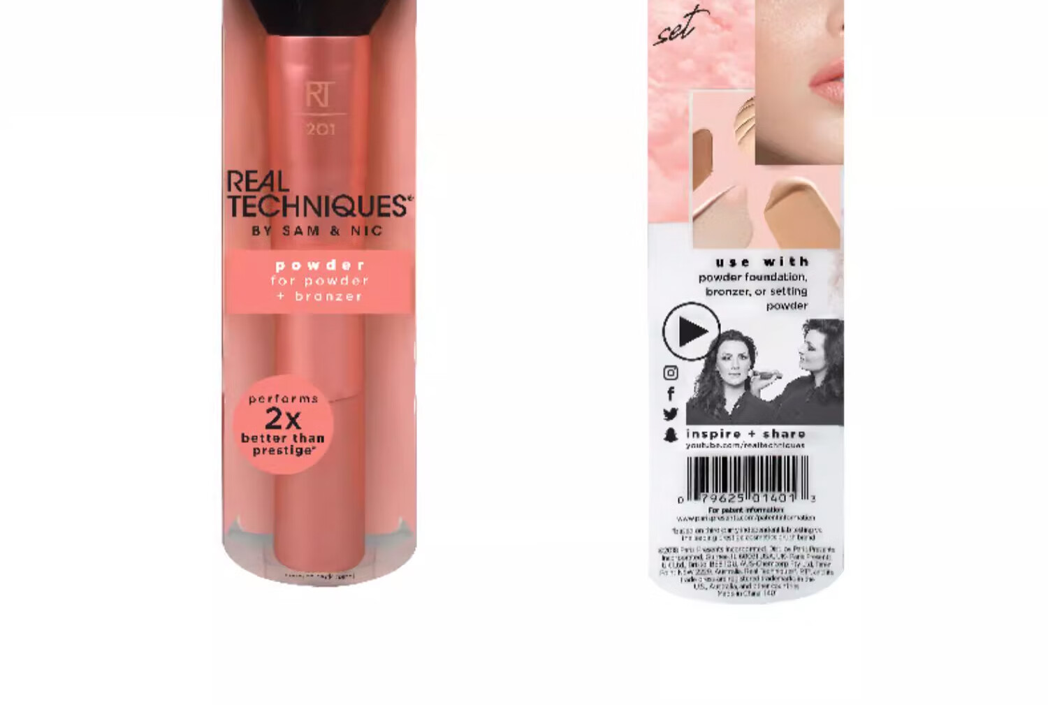 Real Techniques Base Makeup Series Professional Face Foundation Brush 8