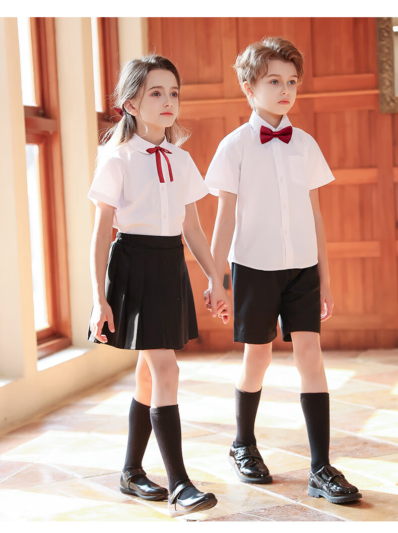 Yinuofang Children's Performance Costume Dress Kindergarten Class Uniform Summer Graduation Photo Primary School Choir Group 11