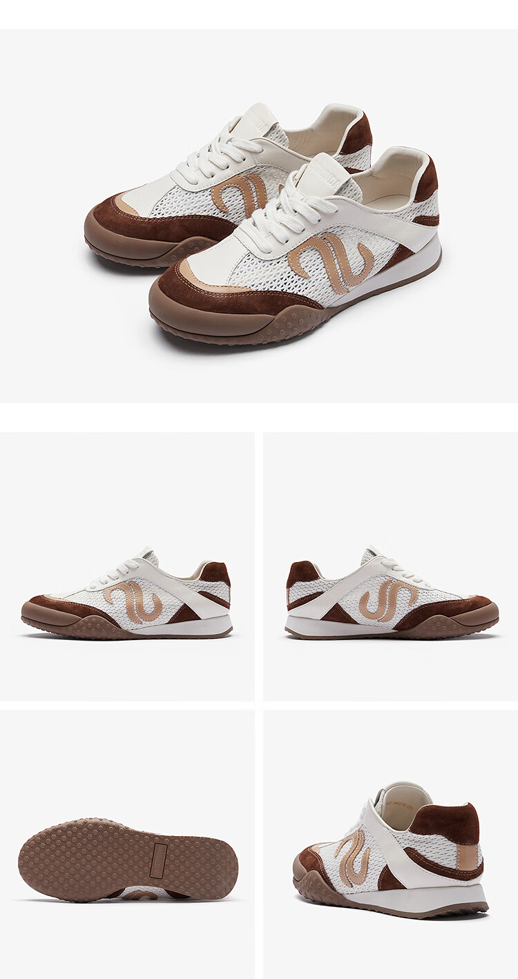 Le Saunda 2026 New Model [Kekemashu] Casual Forrest Gump Training Shoes, Women's Shoes 22902, Lake Blue BUF, Size 39 9