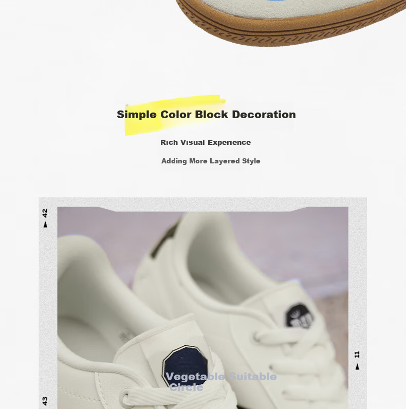 361° Men's Casual Low-Top Thin-Soled T-Toe Sneakers Spring Summer 672626608-4 8