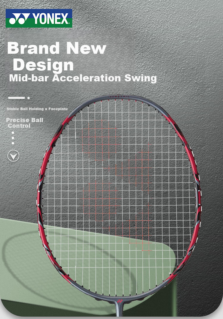 YONEX Badminton Racket, Full Carbon Single Racket, ARC11TOUR Gray Pearl, 4U5 Unstrung with Grip Tape 1