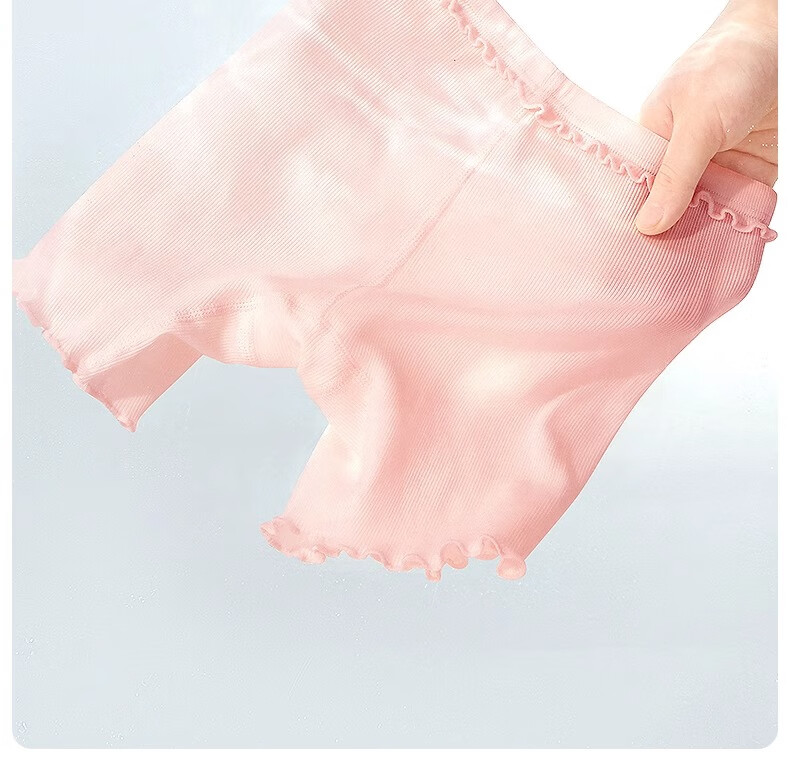 AIBEDILA Girls' Safety Shorts, Pure Cotton Underwear, Summer Two-In Anti-Exposure Shorts for Baby Girls, Children's All-Cotton Undershorts 18