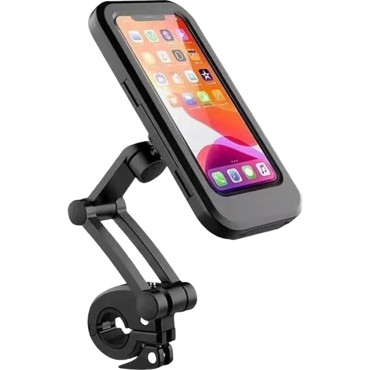 Zitai [Universal for Electric Bikes And Motorcycles] Phone Holder, Bicycle Riding Phone Mount, Food Delivery And Courier Navigation Waterproof Holder Box, Electric Scooter Equipment J49