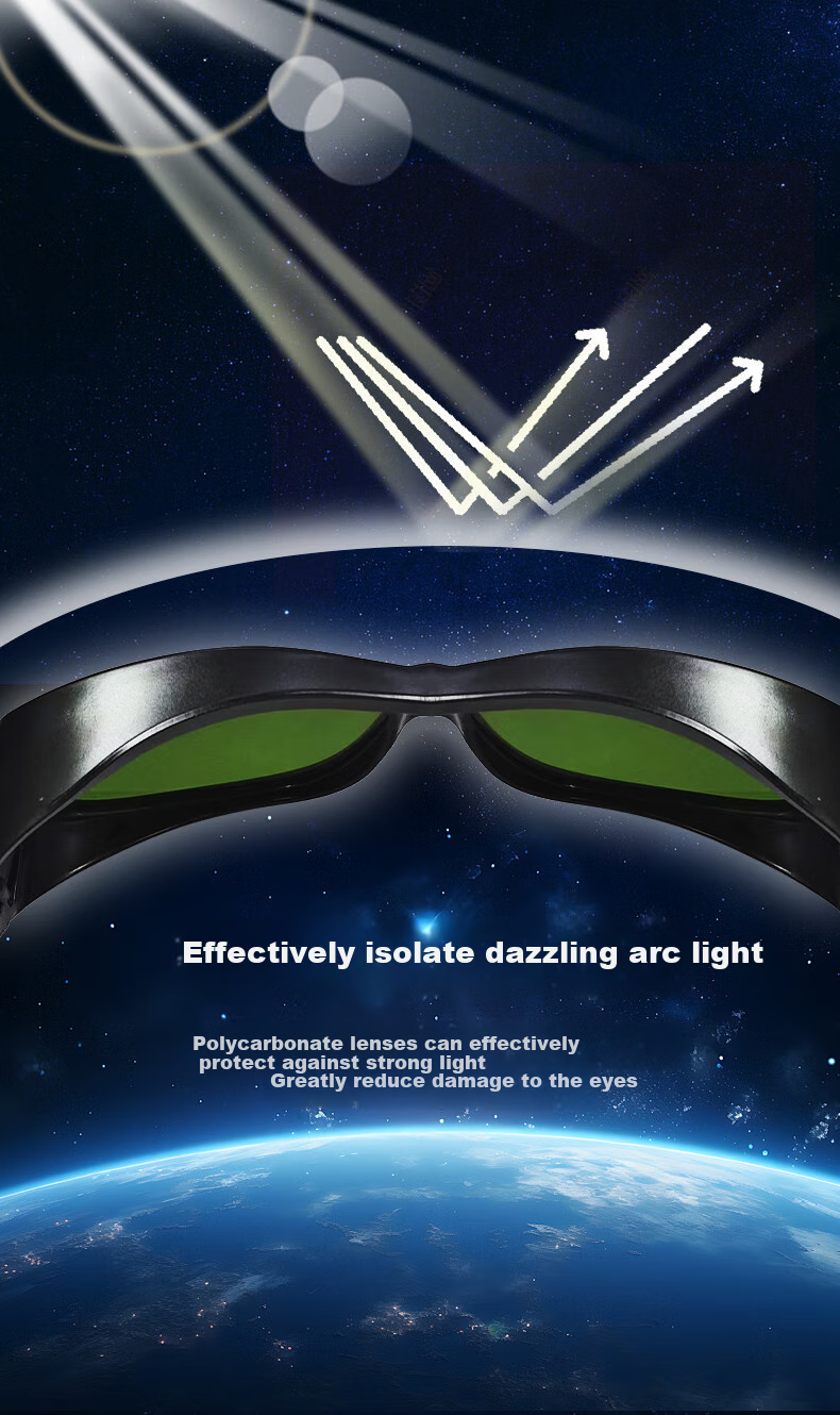 VIAN Welding Goggles for Electric Welding, Laser Welding, Auto-Darkening, MIG Welding, Anti-Glare, Protective Eyewear, 1738 Welding Glasses, 8 Degrees Gray (Ultra-High Strength Welding) 7