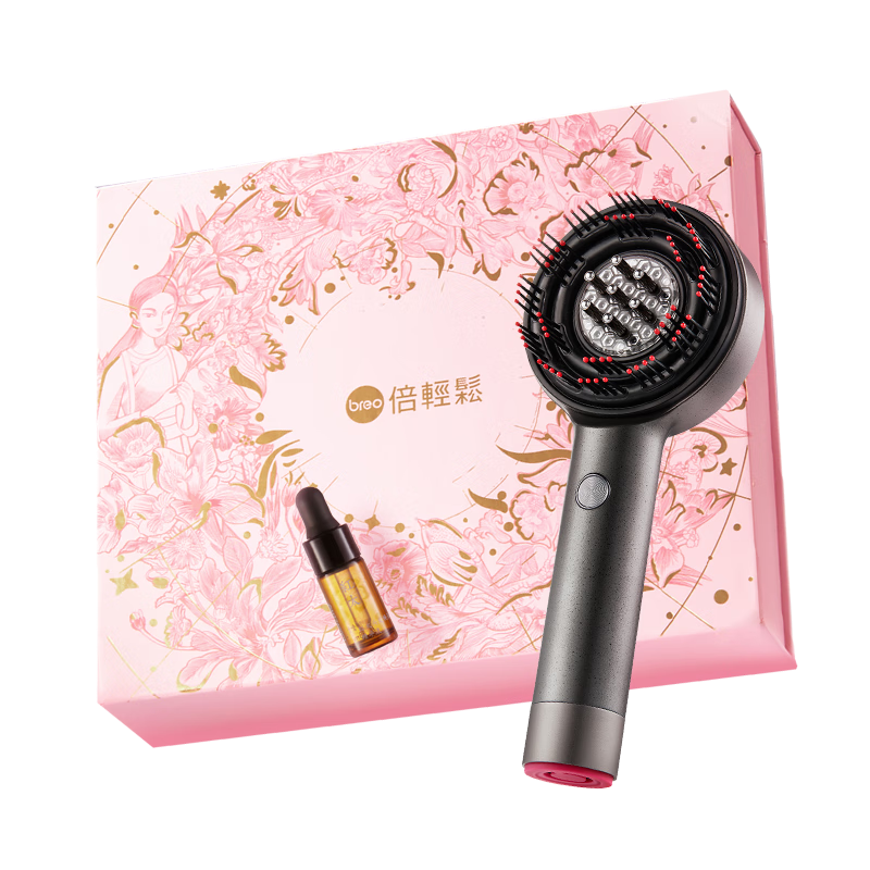 Breo [Mid-Autumn Festival Gift Top] Scalp3S Scalp Massage Comb Gift Box, Kneading Massage Hair Care Comb, Scalp Massager, Mid-Autumn Festival Gift for Elders
