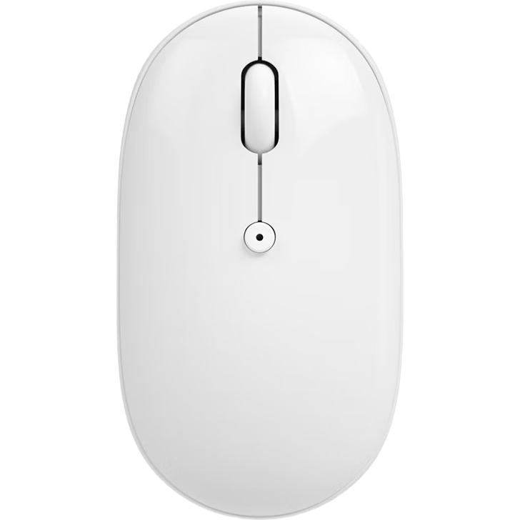 B.O.W Hangshi MB163 Triple Bluetooth Mouse Portable Silent Cute Wireless Bluetooth Mouse Battery Version White for Mobile Phone iPad Tablet Laptop Unisex