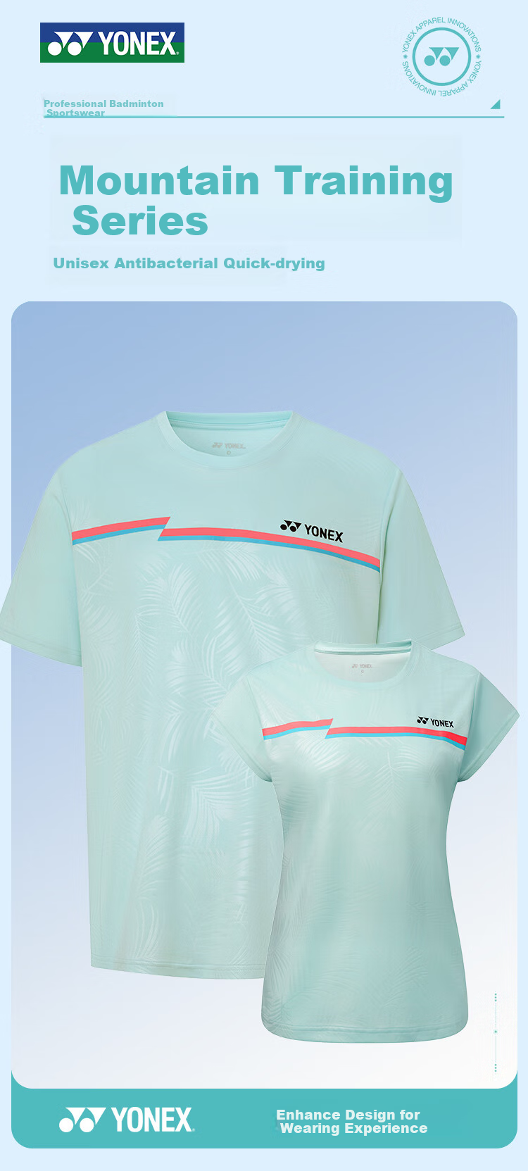 YONEX Badminton Shirt, Quick-Drying, Breathable, for Competition And Training, Women's Sports T-Shirt, 215075BCR, White, XO 1