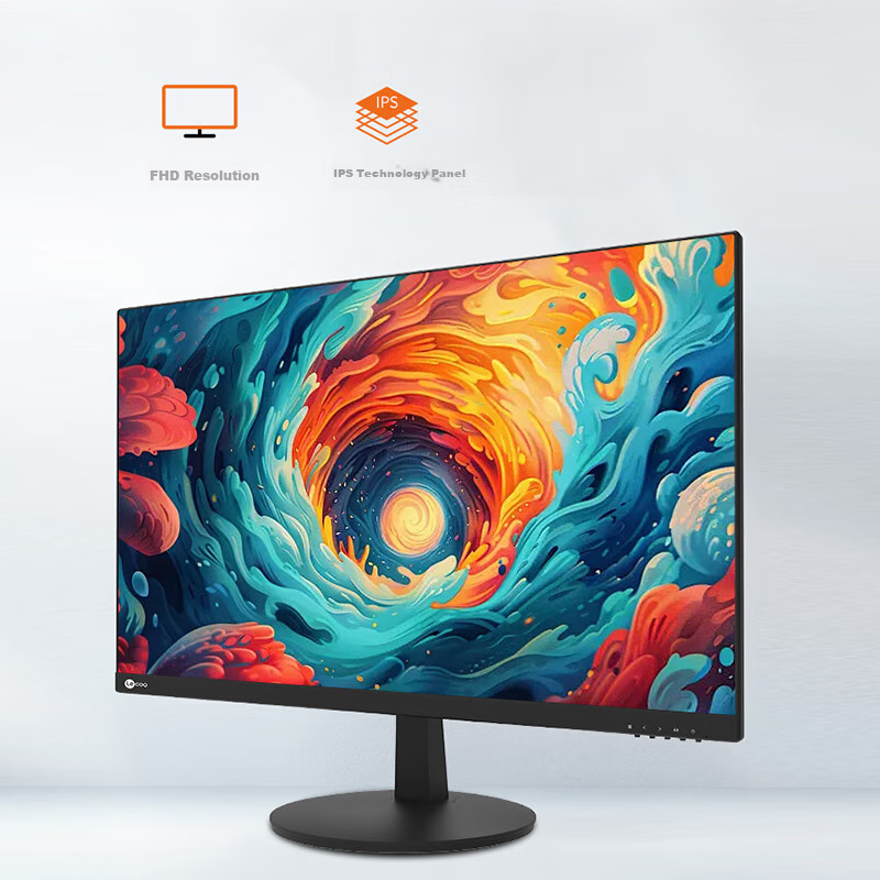 Монитор Lecoo Lenovo 27-дюймовый 120 Гц Full HD, узкая рамка, низкий уровень синего света, для дома и офиса, развлечений, модель B2721-3